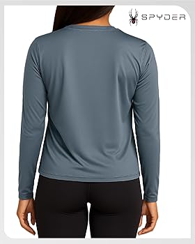 フィットネストップス SPYDER Women's Modal Loose Fit Pintuck T-Shirt SPJFCNRL353WL Amazon.com: Spyder Womens Athletic Shirt - UPF 50+ Moisture