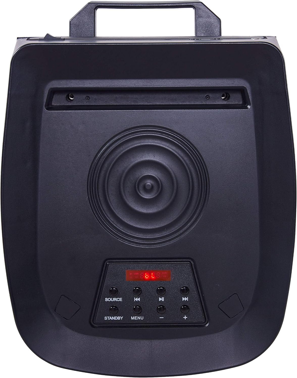 N-Gear LPG52 Let's go Party - Altavoz Bluetooth con micrófono para Karaoke, Luces LED de Discoteca, función de Banco de energía y 500 W (30 W RMS)
