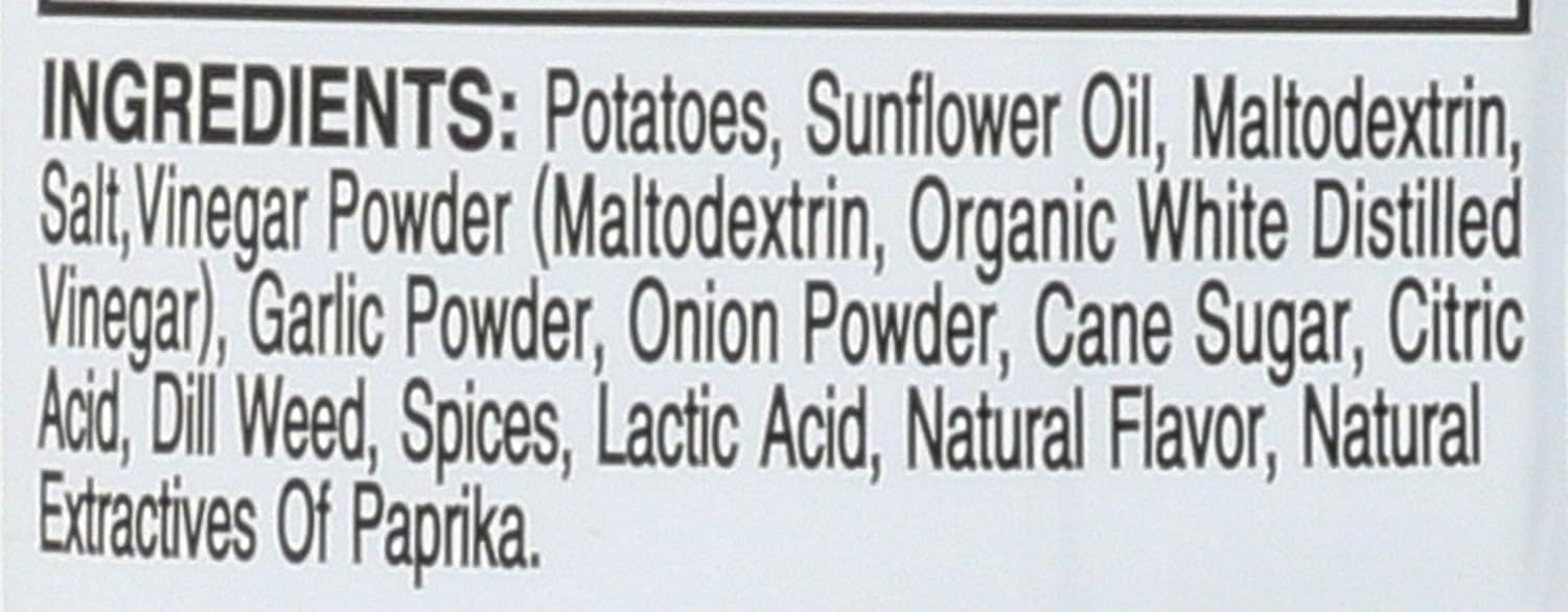 Deep River Snacks Kettle Chips, New York Spicy Dill Pickle, 24 Count