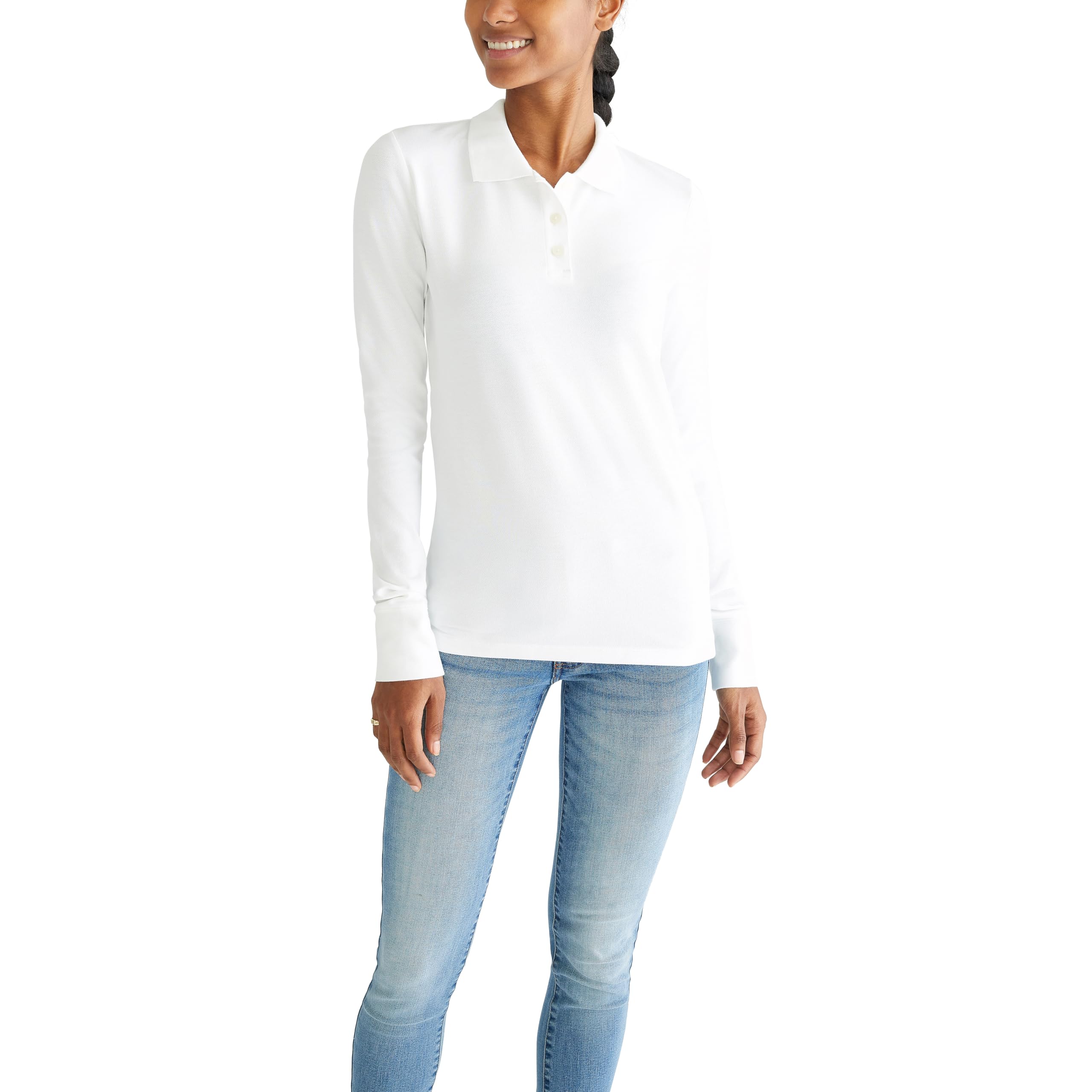Women's Aero Uniform Polo Long Sleeve