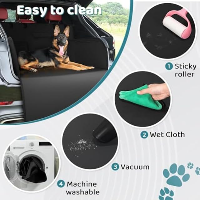 Foto 5 de 7 de lioidres Funda Maletero Coche Perros para MG3 MG4 EV MG5 MG6 MG HS MG Marvel R MG ZS Protección Lateral Manta…