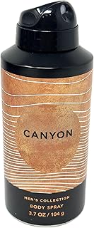 Bath and Body Body Spray for mens (3.7 oz / 104 g, Canyon)