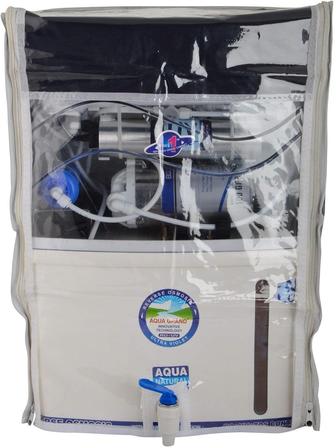 VINAYAK ENTERPRISES AQUAFRESH/Kent Grand + Plastic Other RO Aqua Ro Model Cover (Blue, Medium)