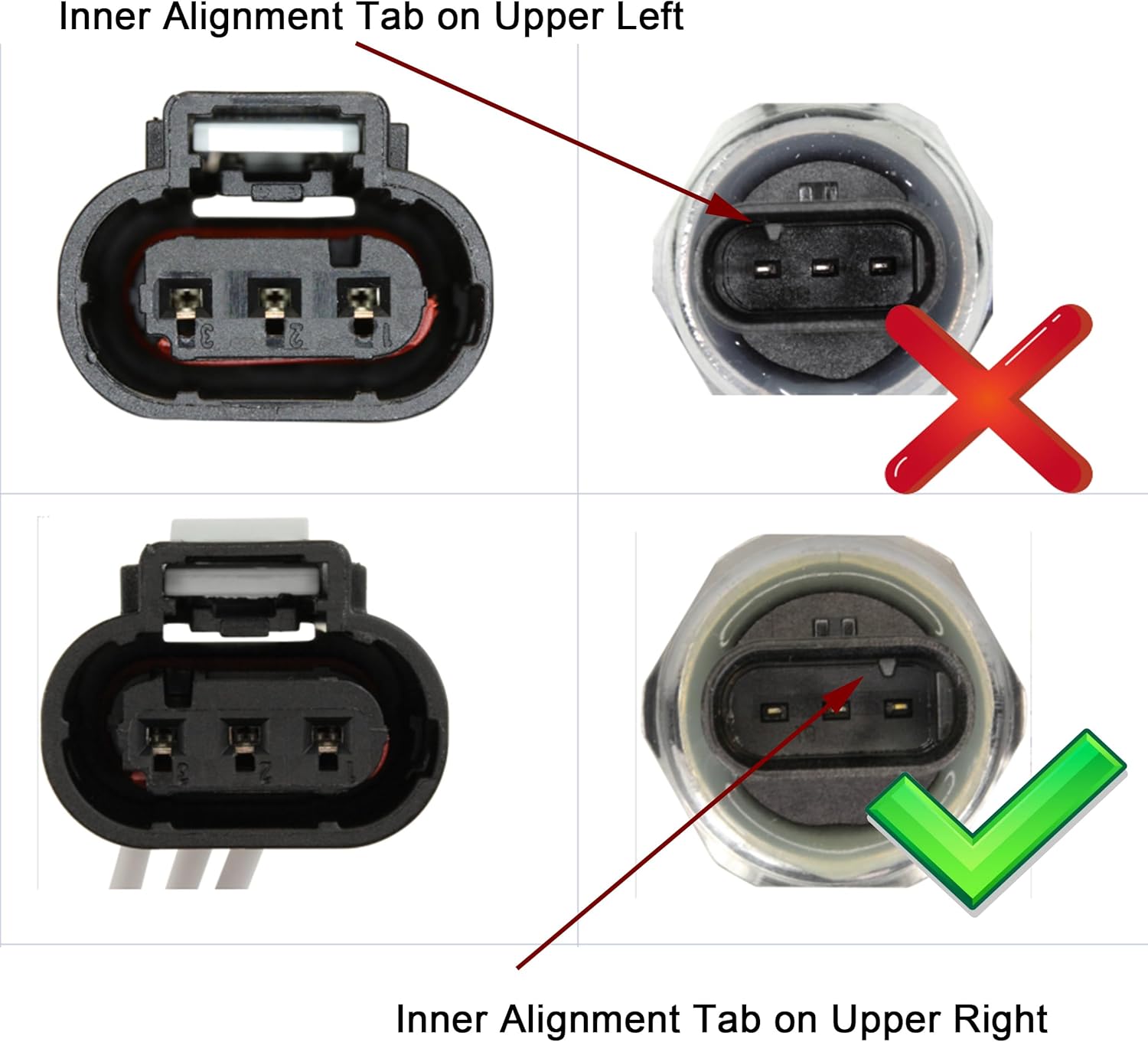 12653421,Oil Pressure Sensor Sender Switch for Chevrolet,Blazer,Camaro,Cheyenne,Colorado,Corvette,Cruze,Equinox,2500,3500,4500,Malibu,Limited,Silverado 1500,2500,3500,Spark,SS,Suburban,3500 HD,Tahoe