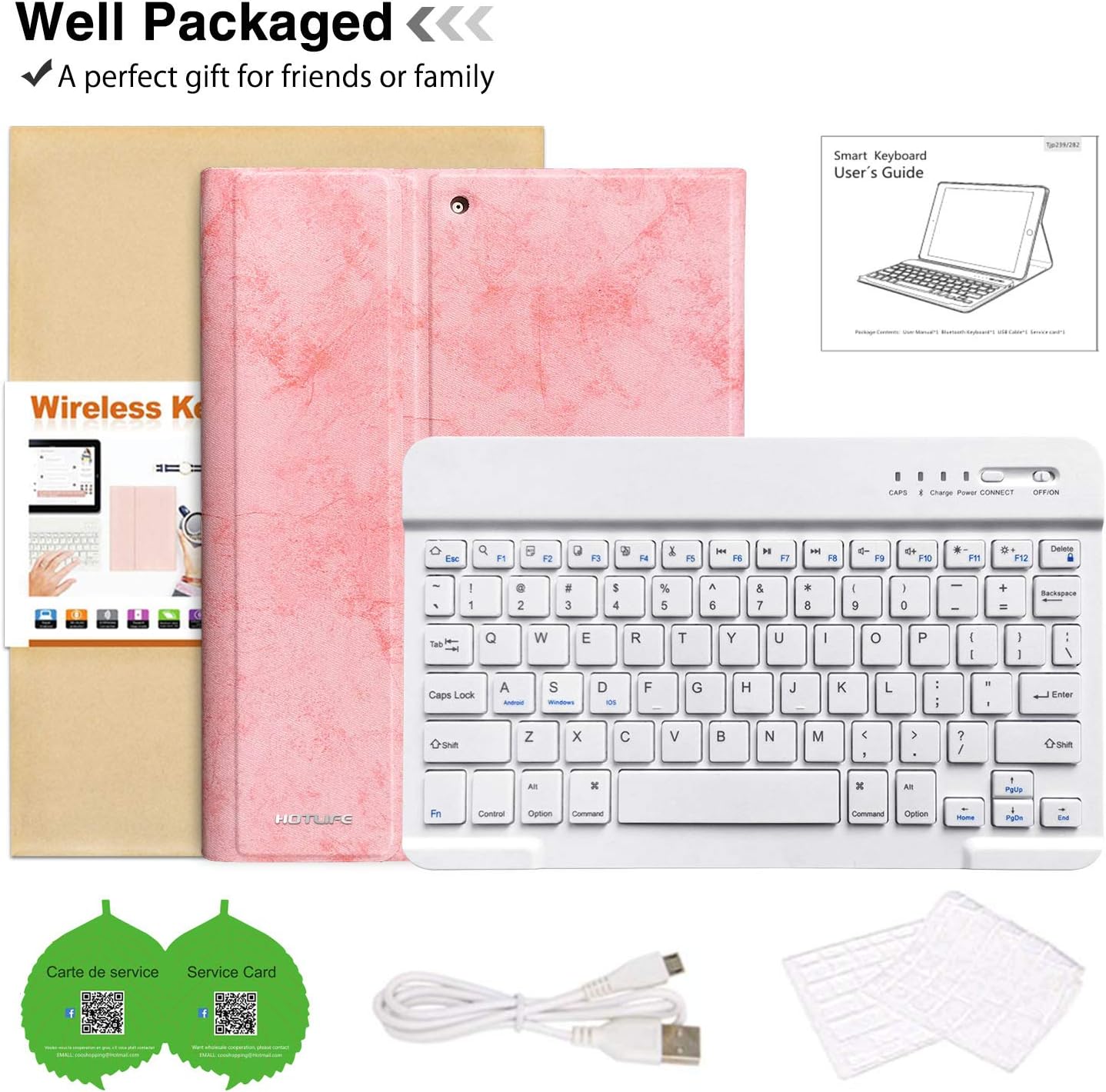 Frее Shірріng оƒƒеr iPad Keyboard Case 10.2 inch for iPad 9th Gen 2021/ iPad 8th Gen 2020/iPad 7th Gen 2019/iPad Air 3 10.5 inch Keyboard Case, Detachable Bluetooth Keyboard with Pencil Holder