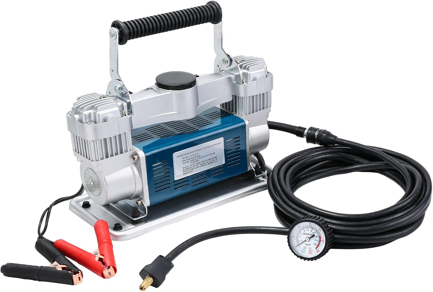 YANTU Heavy Duty Portable 12V Air Compressor Kit Inflate 6.35CFM (180L