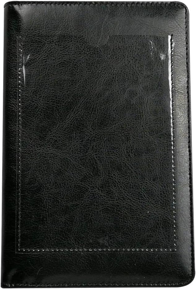 Restaurant Waitress Wallet with Zipper Pocket Customization Server Book Pad Holder with Photo Insert Sleeve in PU Leather for Left/Right Handed