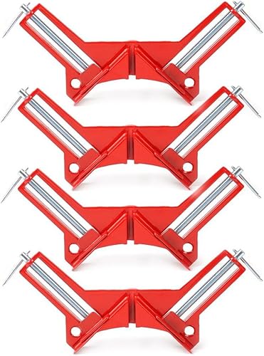 Miniatura 6 de 4 piezas aleación de zinc 90 grados ángulo recto esquina esquina foto marco esquina