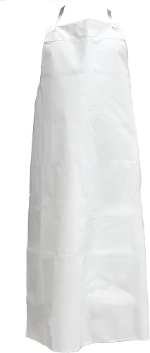 Miniatura 22 de Lavaplatos del poliéster del uso general diario y delantal resistente del cuero del PVC PVC - Grande - Amarillo,PVC - Grande - Blanco,Pvc