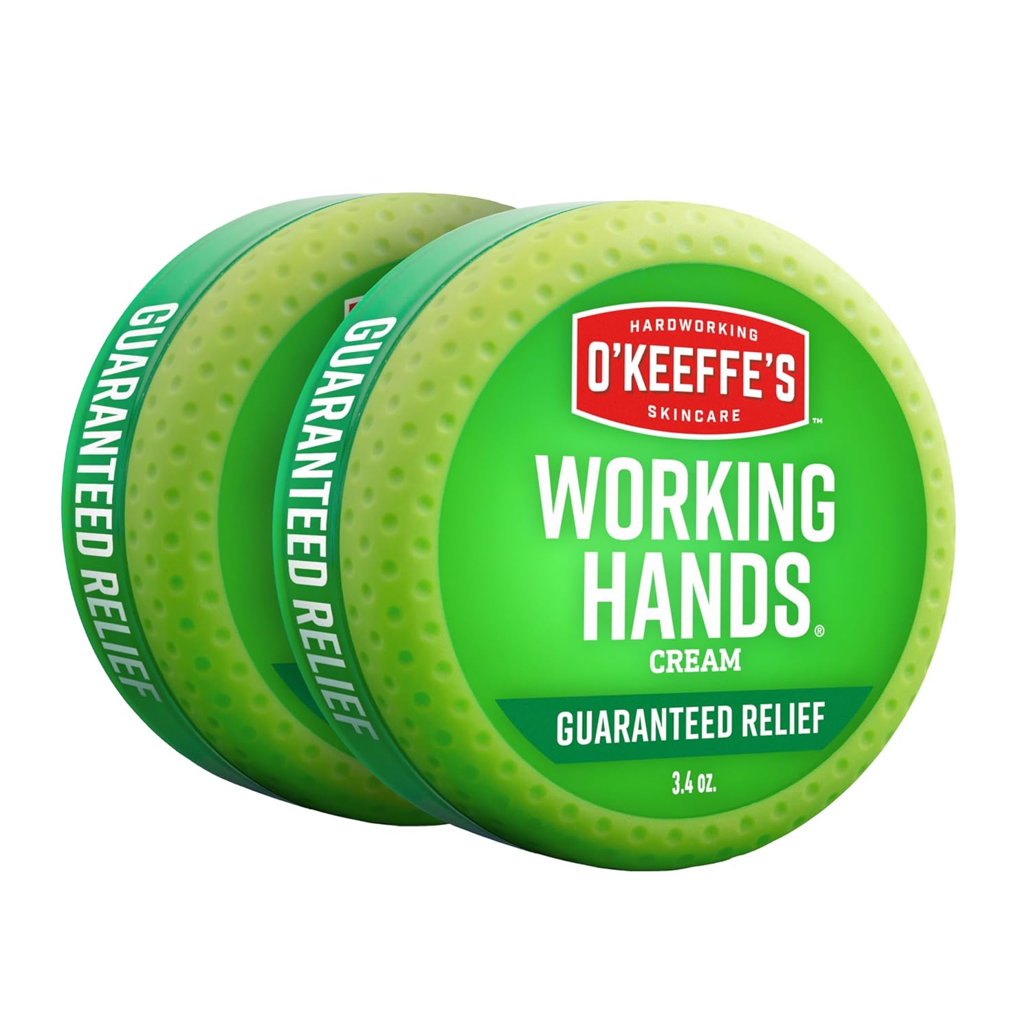 Product image of O'Keeffe's Working Hands Hand Cream for Extreme Dryness - 3.4 oz Jar (2 Pack) - Repairing Skincare for Cracked, Dry Hands