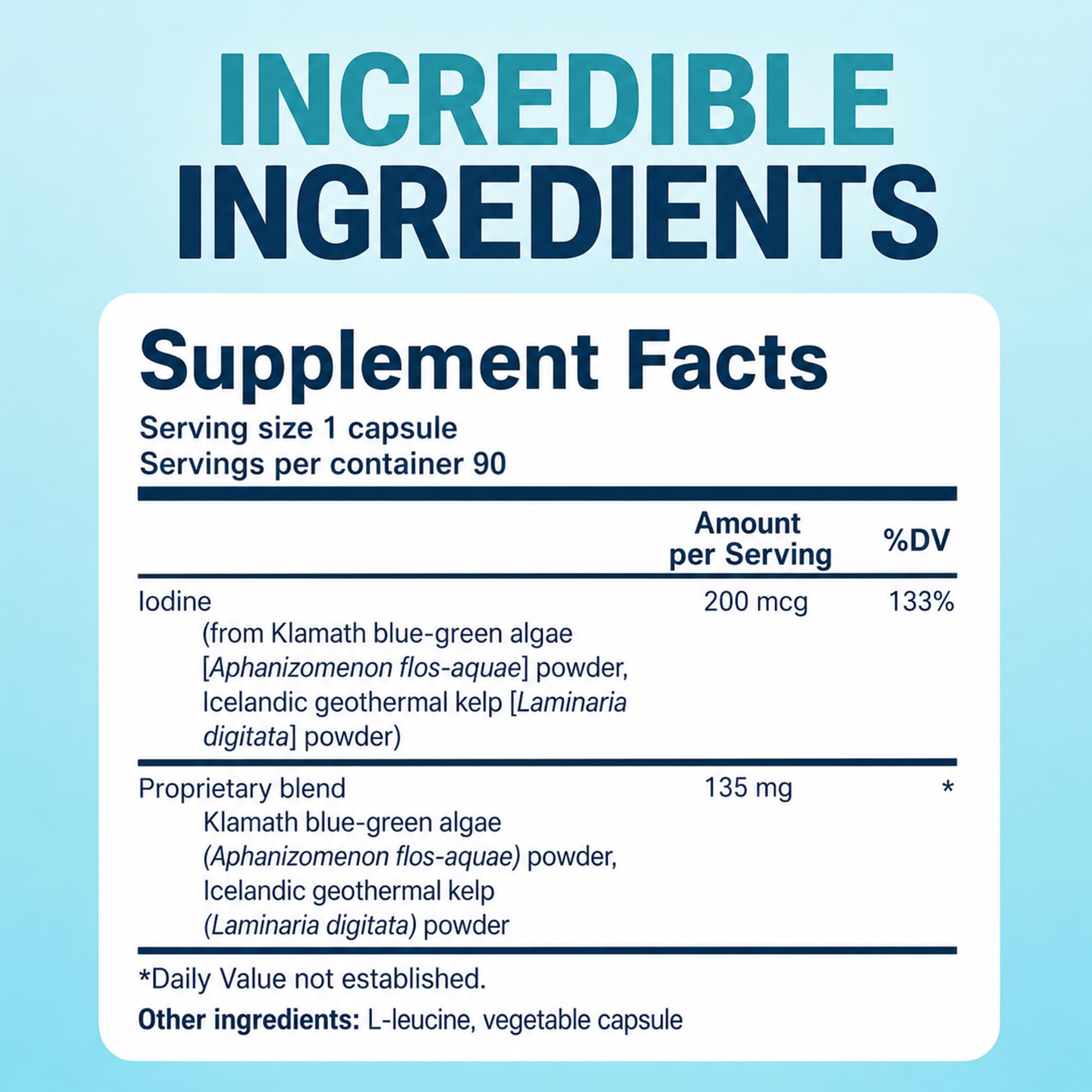 Dr. Berg Plant-Based Iodine from Icelandic Sea Kelp | Non-GMO | 90 Capsules — Amazon image 7