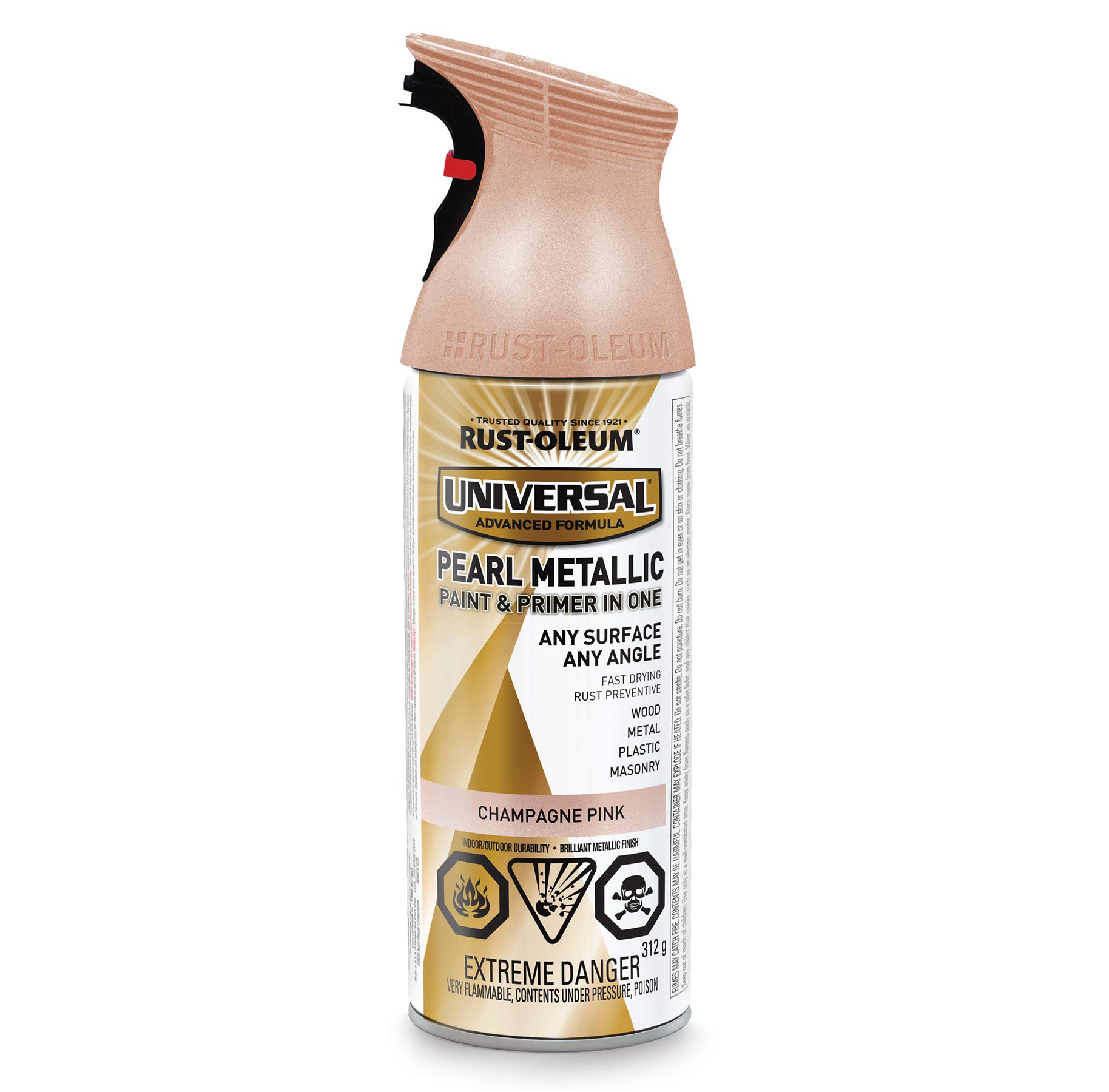 Rust-Oleum Universal Metallic Finish in Antique Brass, 312g — view 7