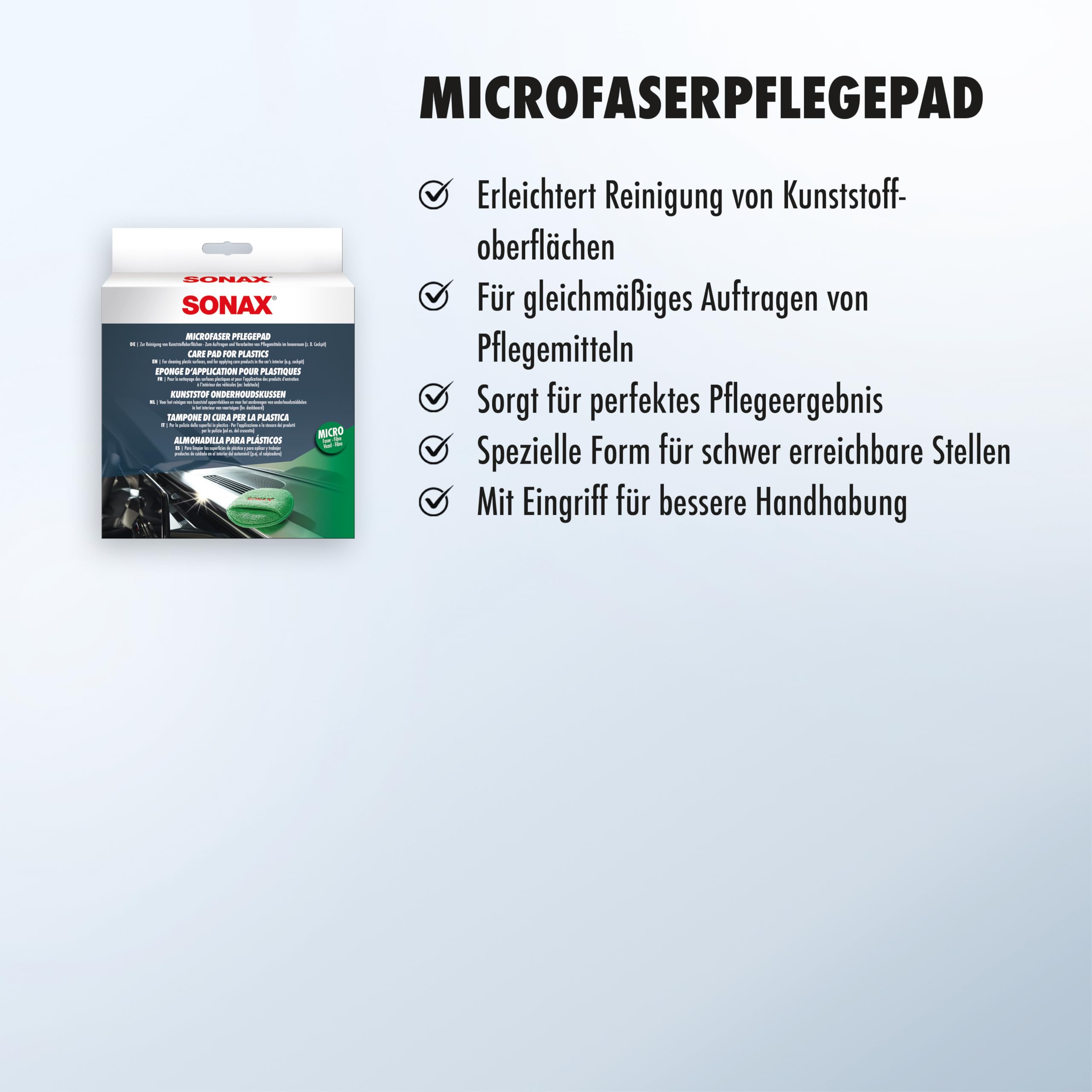 SONAX InnenraumPflegeset | Zur kompletten Reinigung und Pflege des Fahrzeuginnenraums.