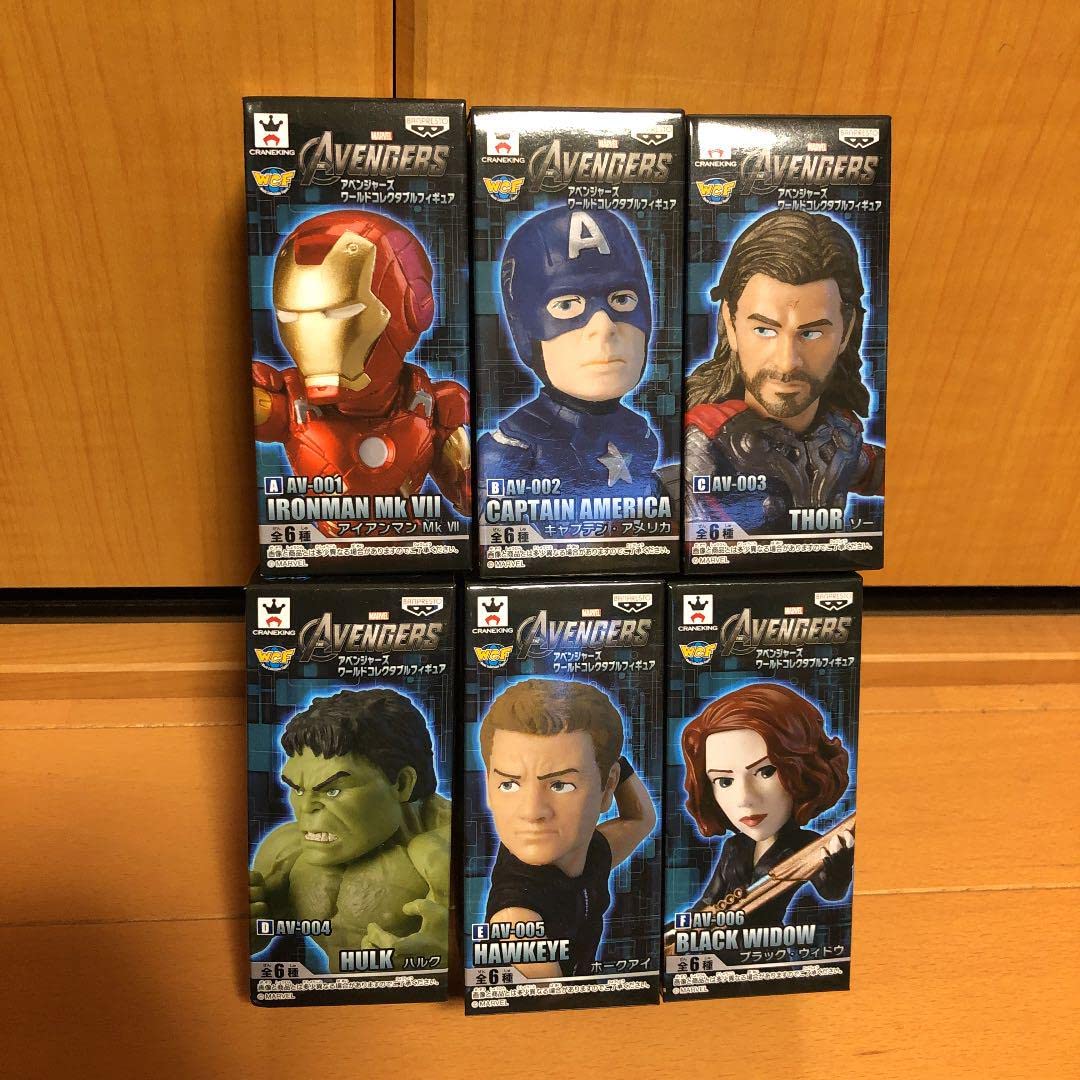 一番くじ マーベル アベンジャーズ ワーコレ おまけ付き 全てセットで