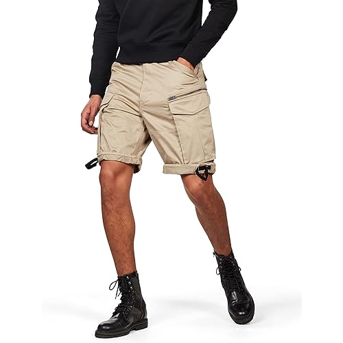 G-Star Raw Men's Rovic Zip 3D Relaxed Fit Cargo Short