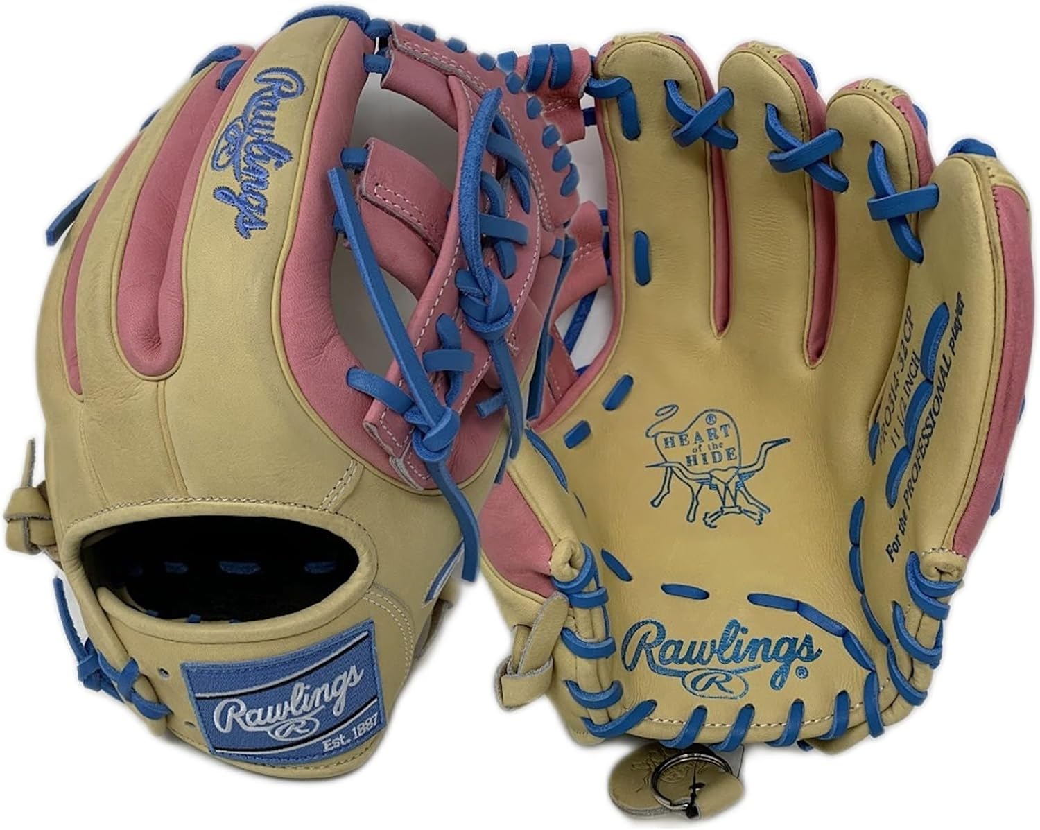 Rawlings | Heart of The Hide Baseball Glove | Single Split Web | Infield 11.5" | Standard Fit | Multiple Colors