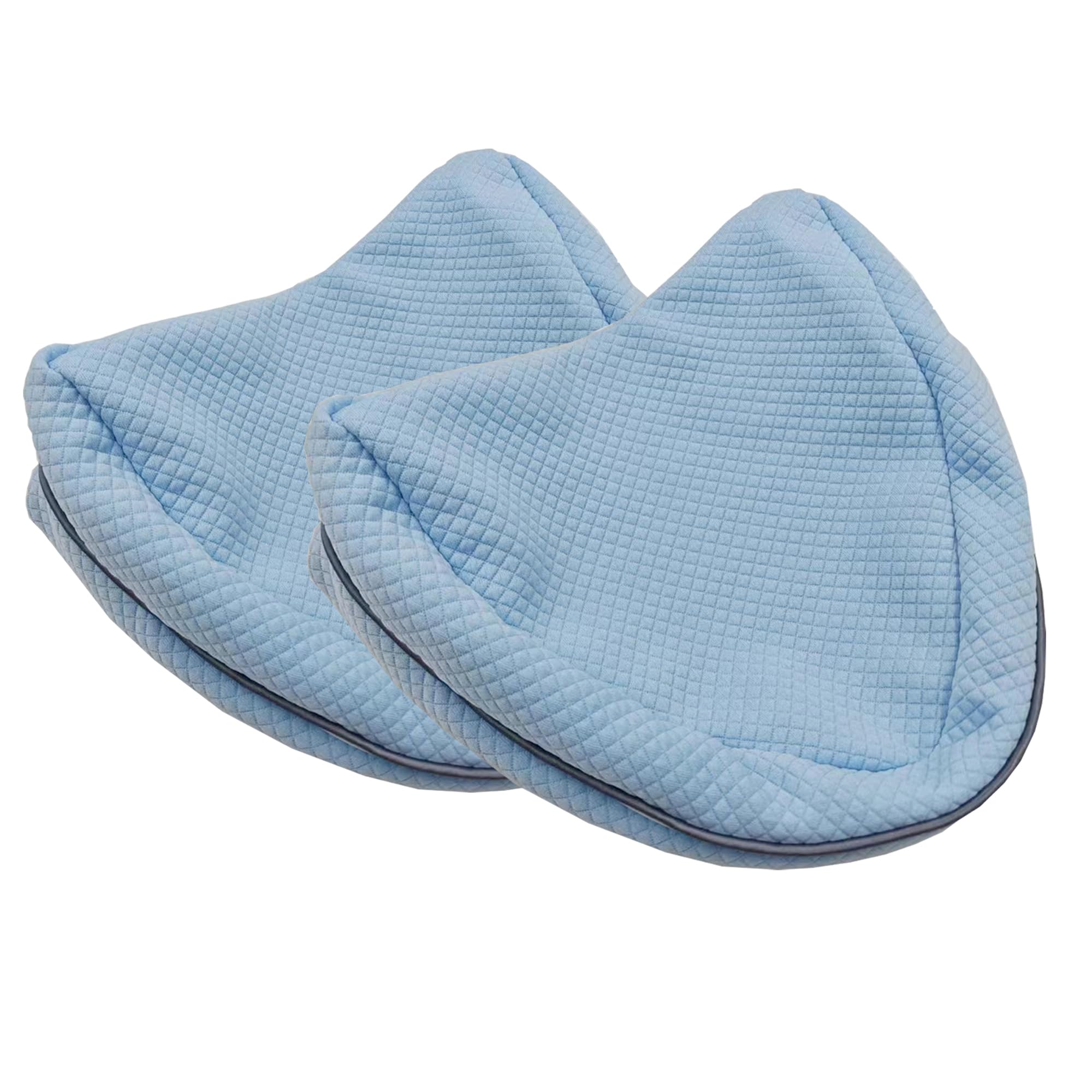Lot de 2 housses pour coussin Contour Legacy en maille respirante bleue