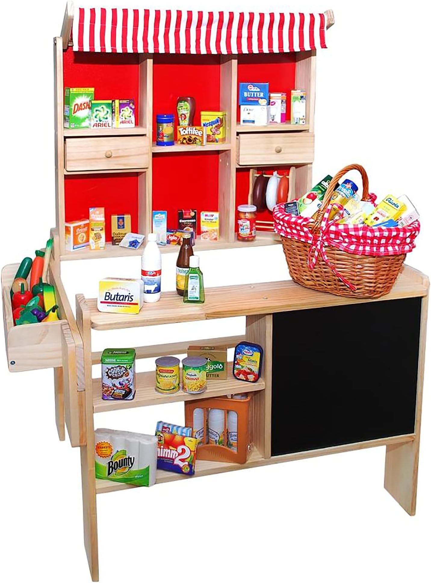 Tanner 3383 "Classic Wooden Market Stand