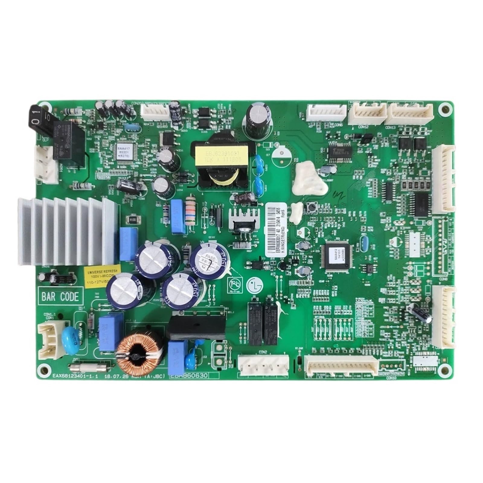 EBR86063017 Motherboard Inverter Control Board ，Compatible For LG， Refrigerator