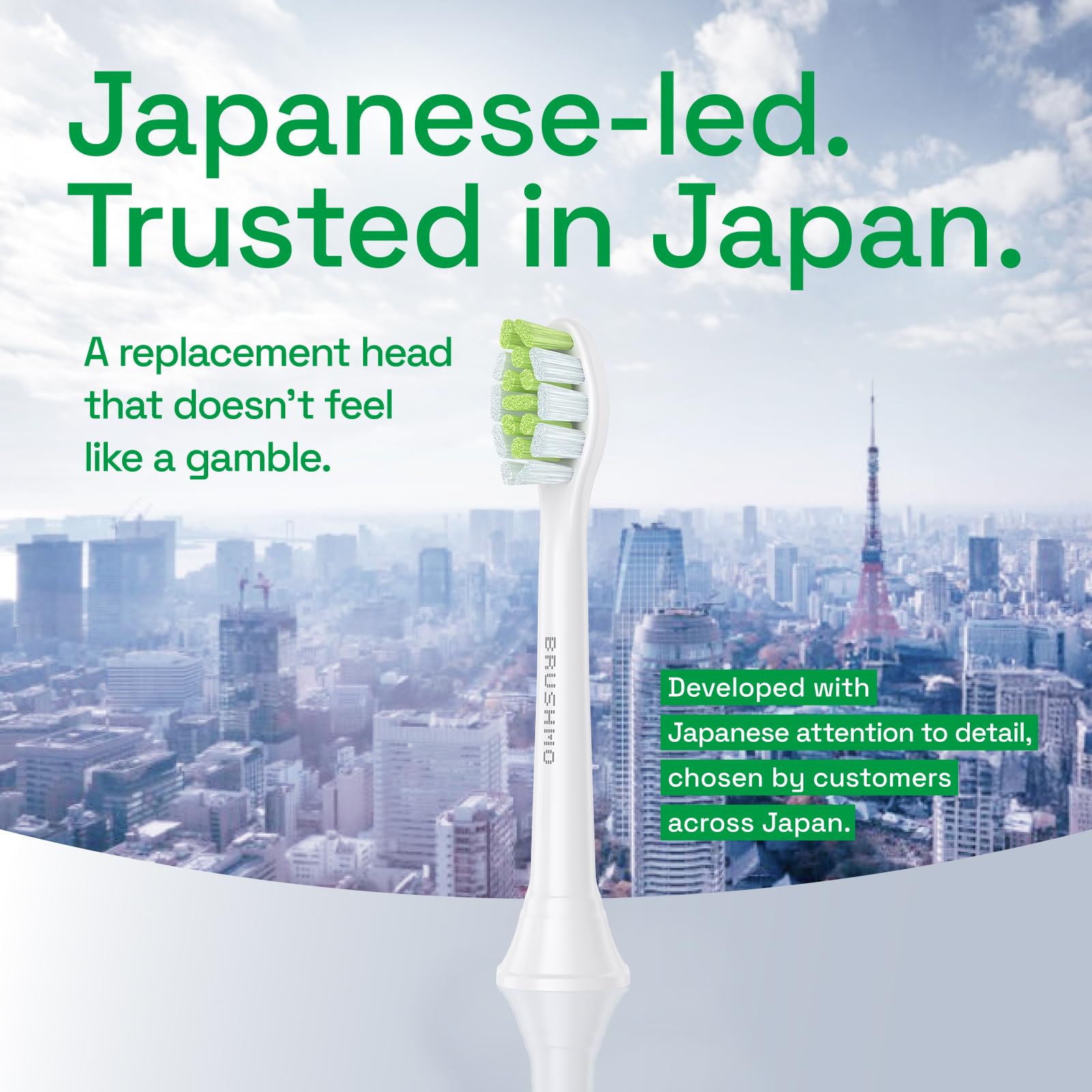 Brushmo Cabeza 6063 compatibles con Philips Sonicare Cabezales W2 Optimal White Electrica de Cepillo de Dientes,Media Blanco, 8 pack