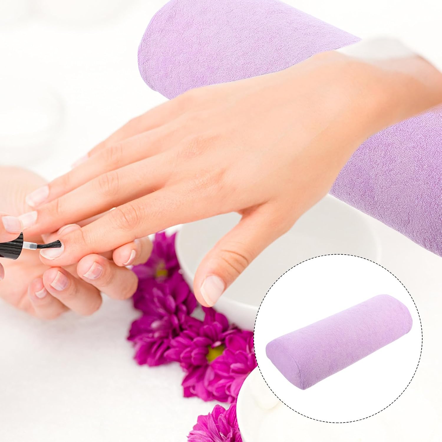 Manicure Hand Rest Pillow Towel Cloth Sponge Cushion for Salons