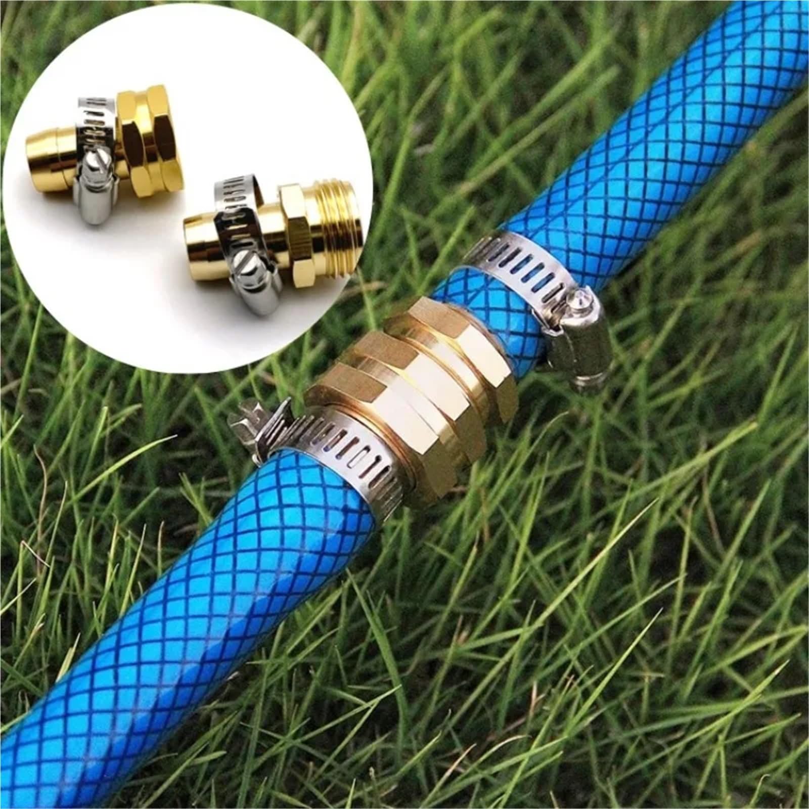 Lot de 8 connecteurs de tuyau d'arrosage avec collier de serrage pour une installation facile pour tuyau d'arrosage