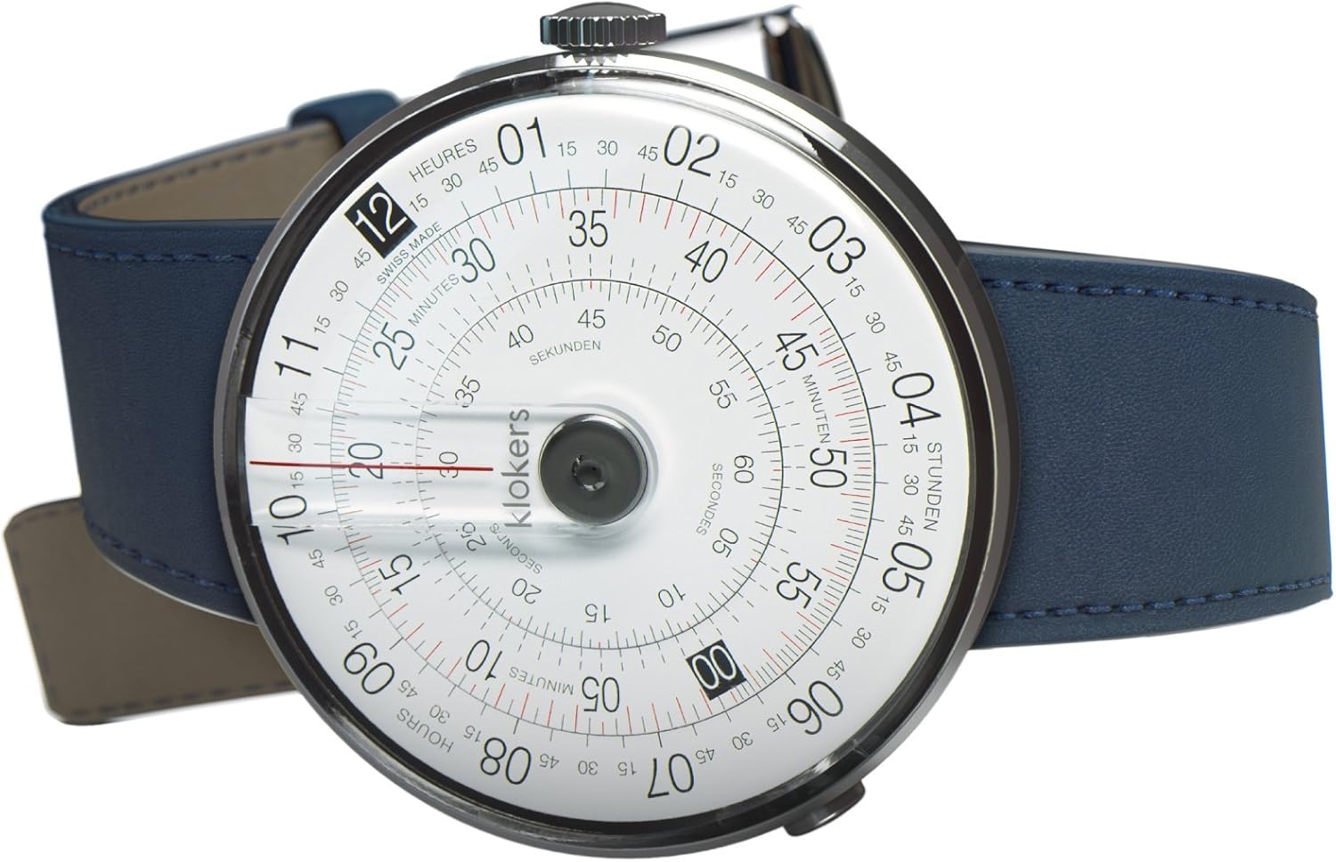 klokers【クロッカーズ】 KLOK-01-D2(グレー)本体+ベルト1本セット (インディゴブルー)【正規輸入品】 Amazonで販売中 klokers【クロッカーズ】 KLOK-01-D2(グレー)本体+ベルト1本セット (インディゴブルー)【正規輸入品】 Amazonで販売中