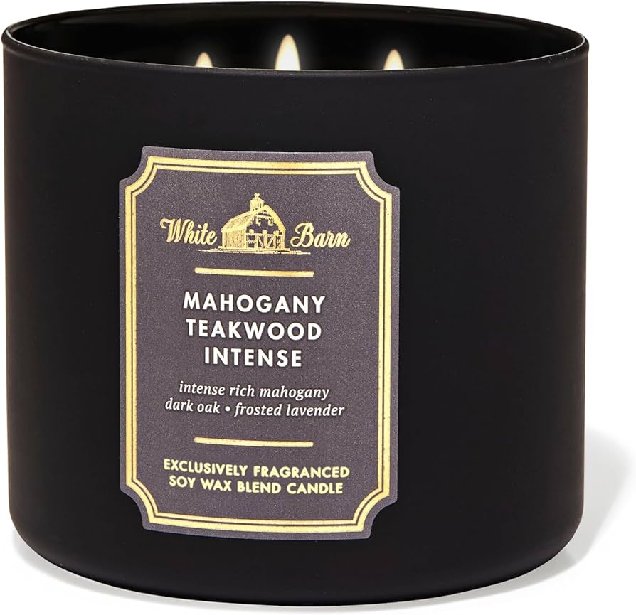 Bath＆Body works バス＆ボディワークス 3芯 キャンドル 4個 Amazon.co.jp: Bath & Body Works 3芯ろうそく マホガニー