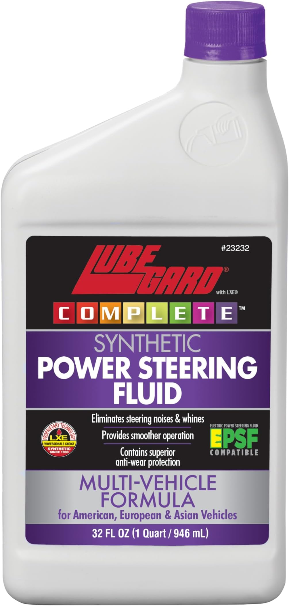 23232 Complete Synthetic Power Steering Fluid, 32 fl. oz.