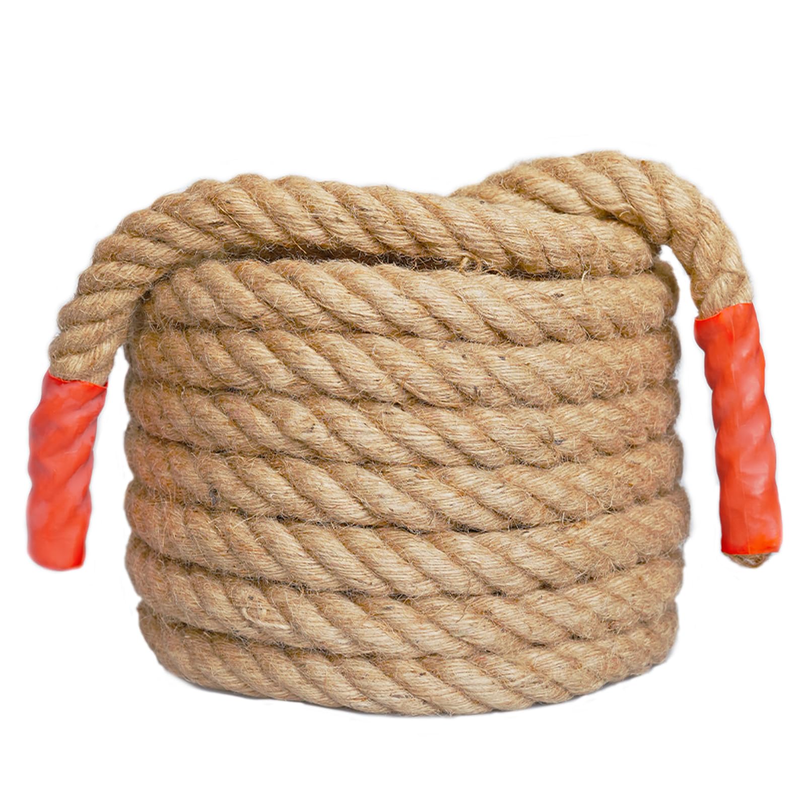 Cuerda de yute natural de 13 mm para tira y afloja, manualidades rústicas y actividades deportivas