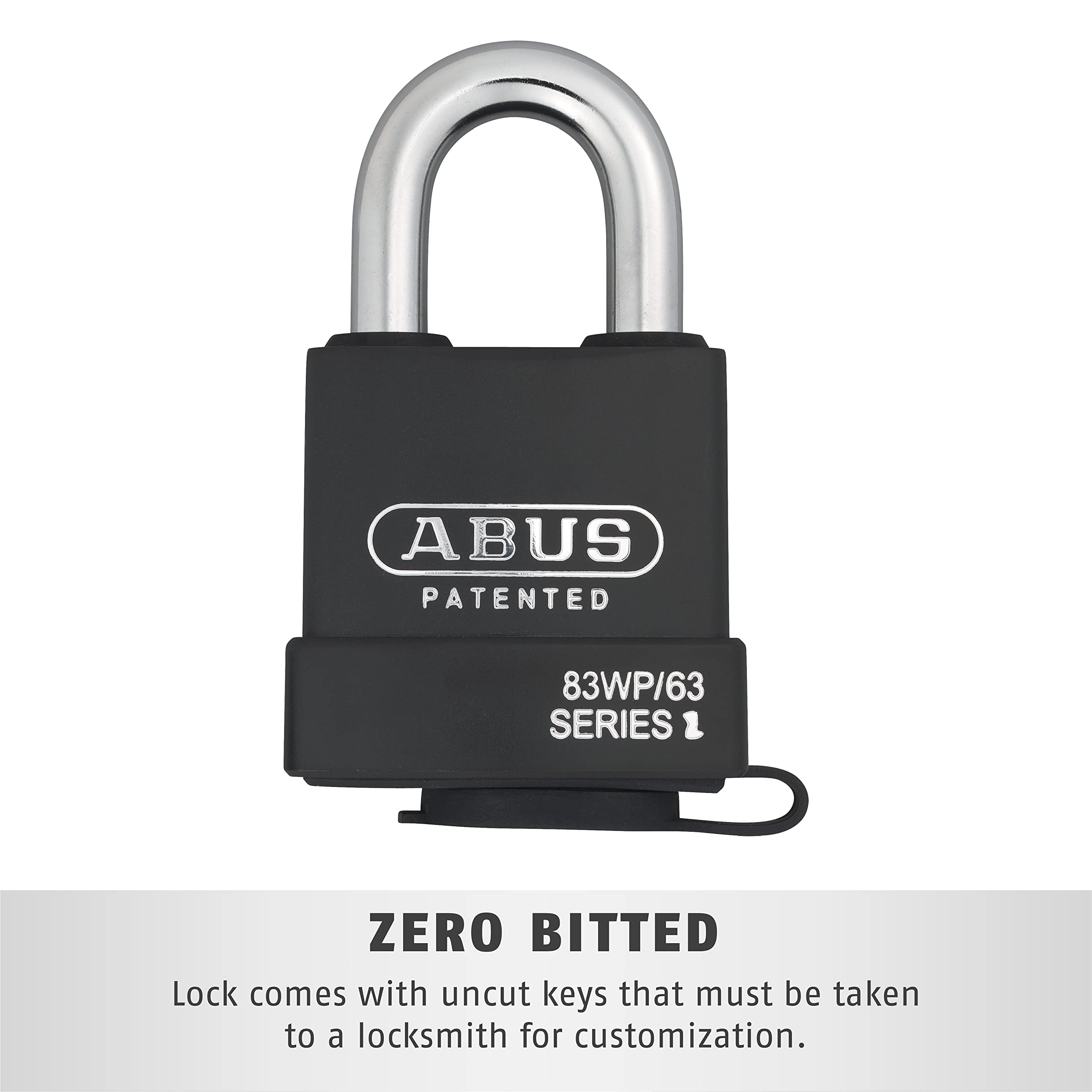 ABUS 83WP-IB/53 Submariner C 300 Schlage Rekeyable Chrome Plated