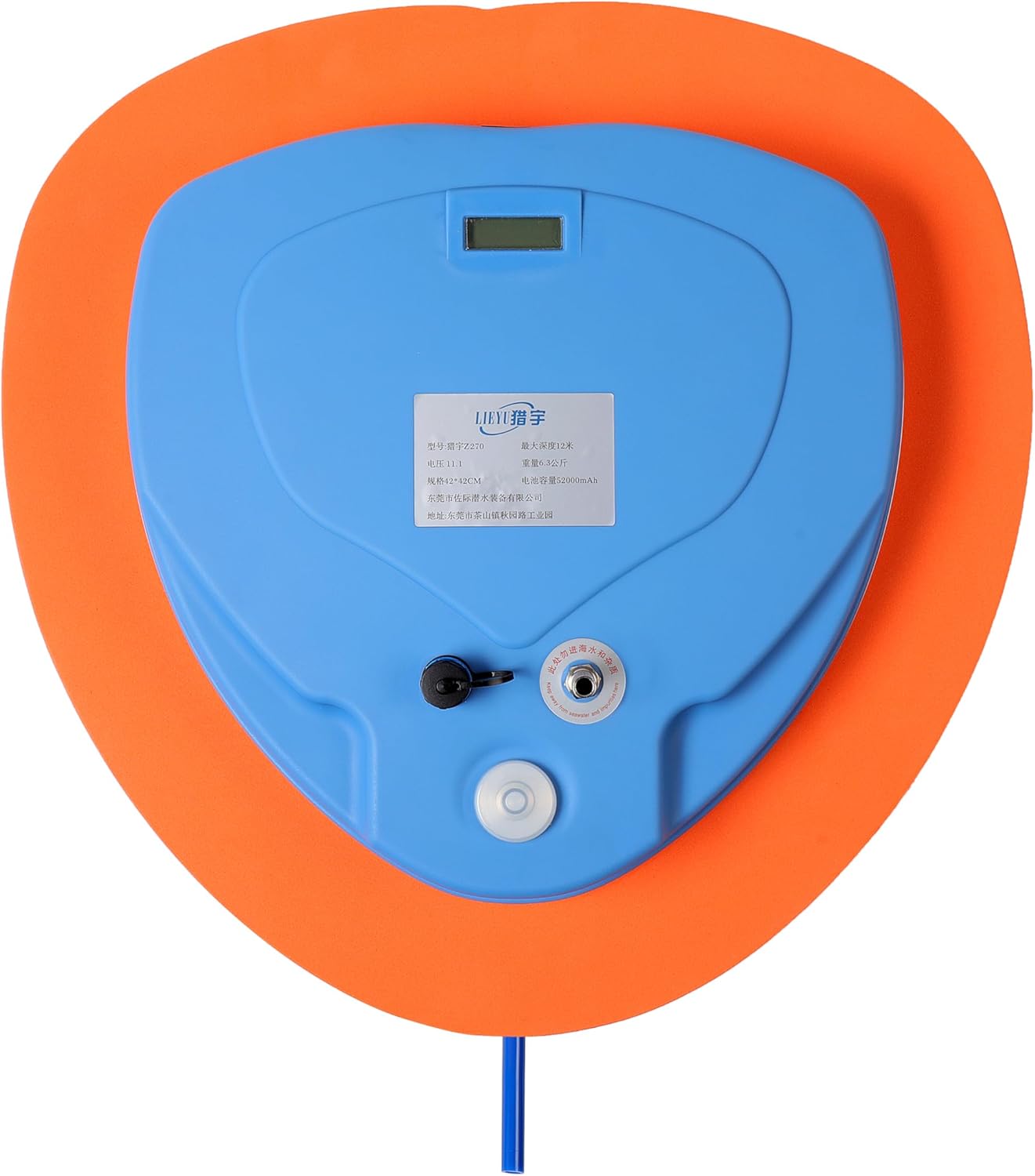 TUXING Scuba Diving Ventilator Tankless Diving System,Portable Rechargeable Scuba Diving Tank,Waterproof Air Compressor,Swimming Pool Toys Diving Toys,Dive Without Tanks (Z500-Blue)