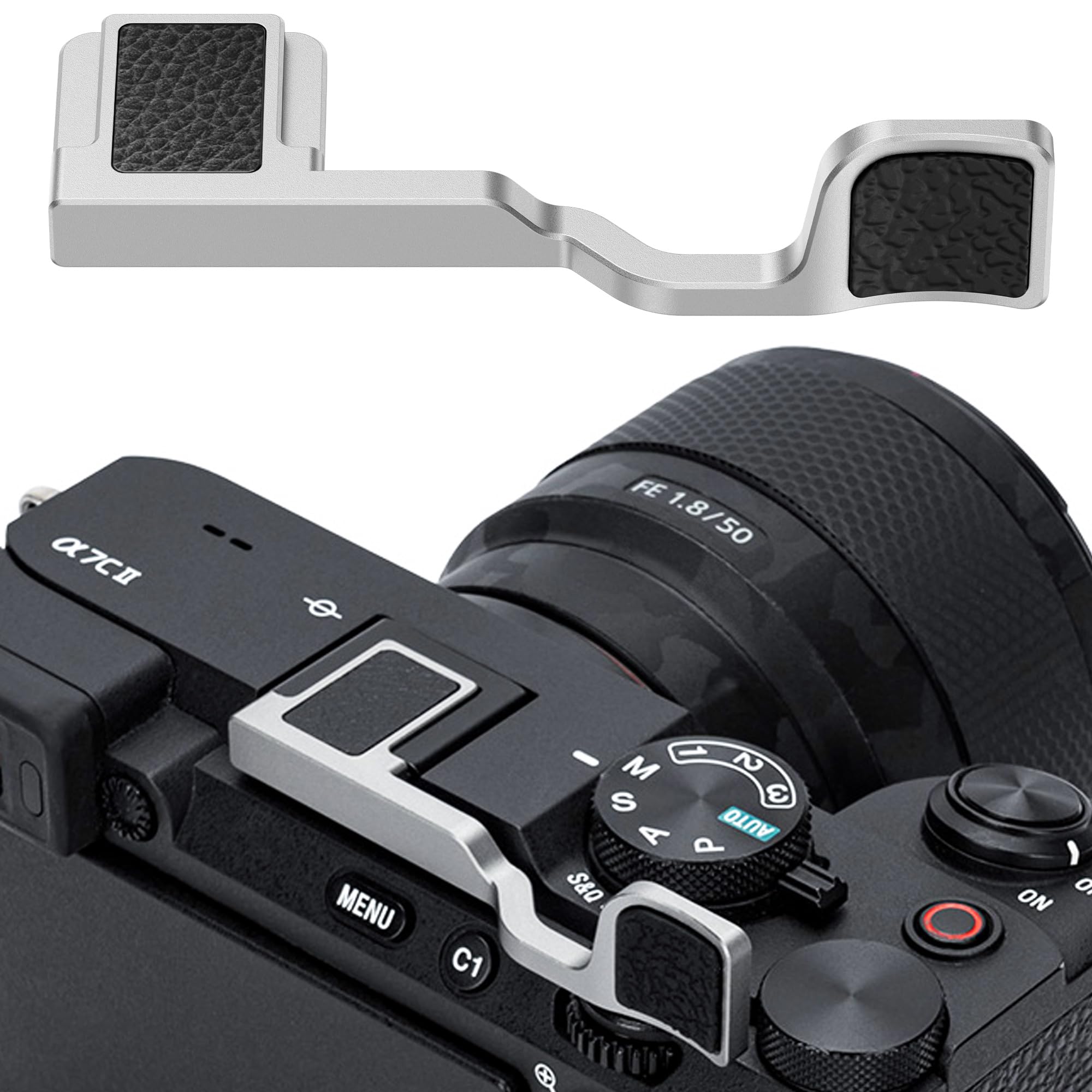 Amazon.com : A7CII A7CR Thumb Grip, Aluminum Alloy Metal Thumb Up