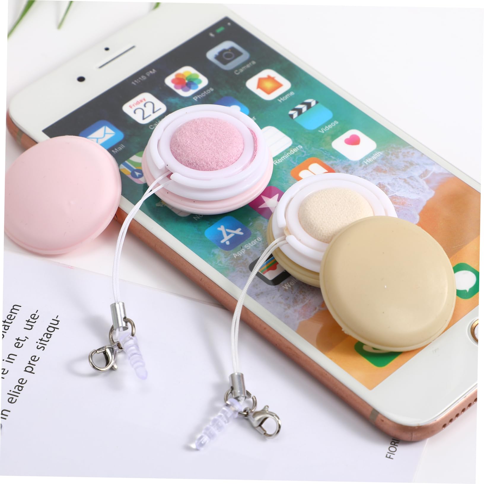 Macaron Bildschirmreiniger Stück Handy Bildschirmwischer Laptop Bildschirmwischtücher Brillenwerkzeug Mobiltelefone Brillenreiniger Tücher Bildschirmreiniger Set Tv Monitor Tücher Zubehör