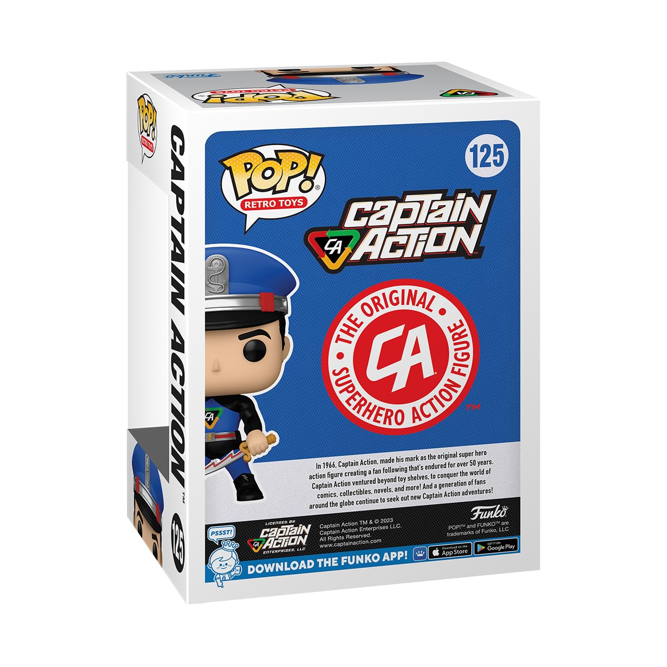 Funko POP! Vinyl: Heroes, Captain Action, Collectable Vinyl Figure, Gift Idea, Official Merchandise, Toys for Kids & Adults - Image 3