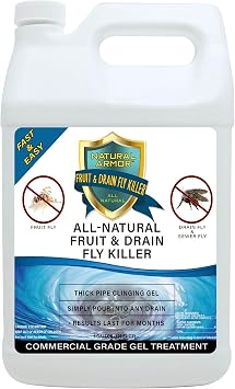 Natural Armor Drain Fly & Fruit Fly Killer 128oz Gallon