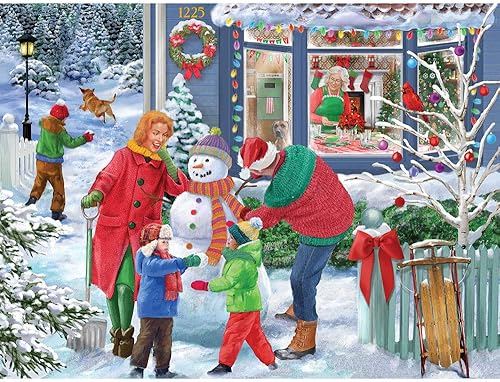 Miniatura 3 de Bits and Pieces - Juego de tres (3) rompecabezas de 300 piezas para adultos - Cada rompecabezas mide 18 x 24 pulgadas - El hogar para las fiestas de