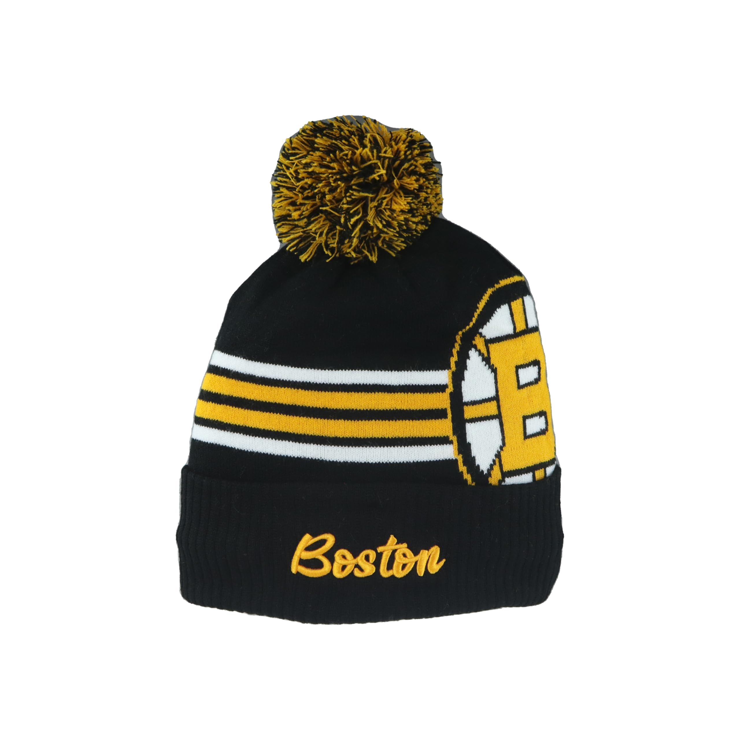 ZHATS NHL Unisex-Adult NHL Officially Licensed Beanie Pom Rush
