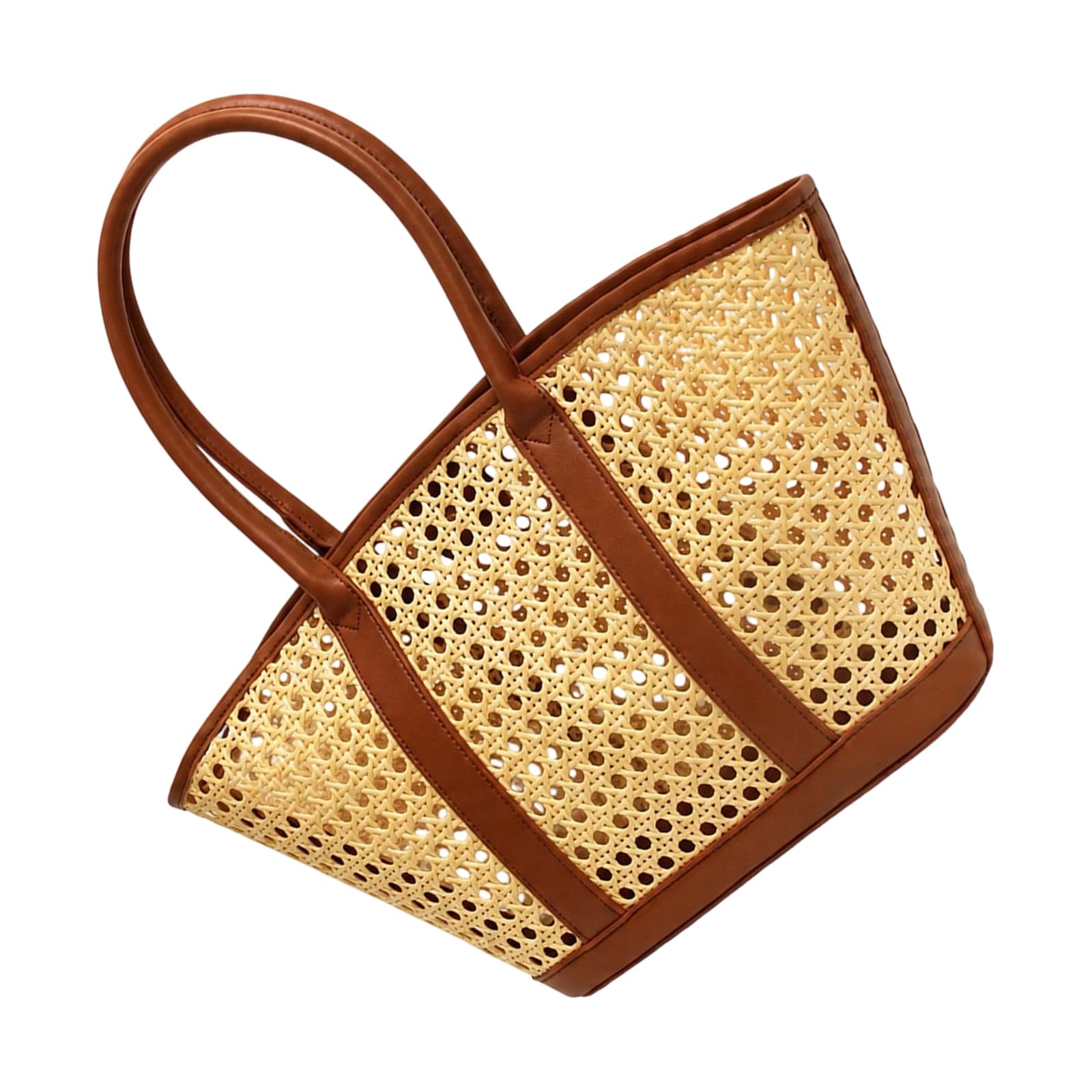 Borsa tote capacità per donna con cavità