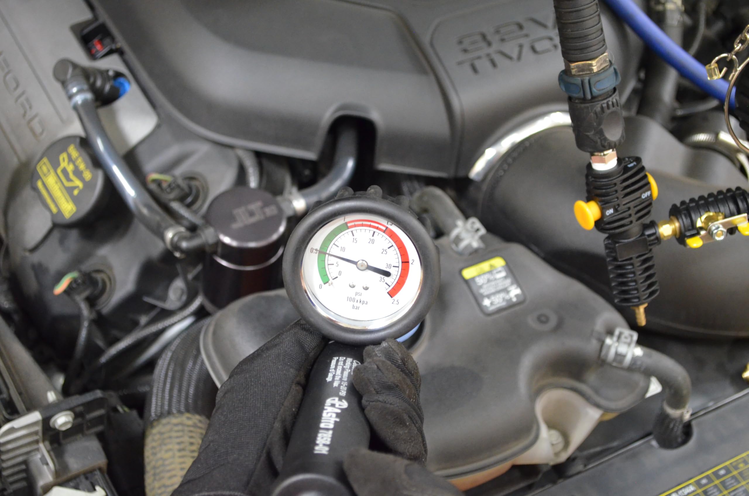 Radiator Pressure Tester & Vacuum Type Cooling System Kit w 78581 Adapter