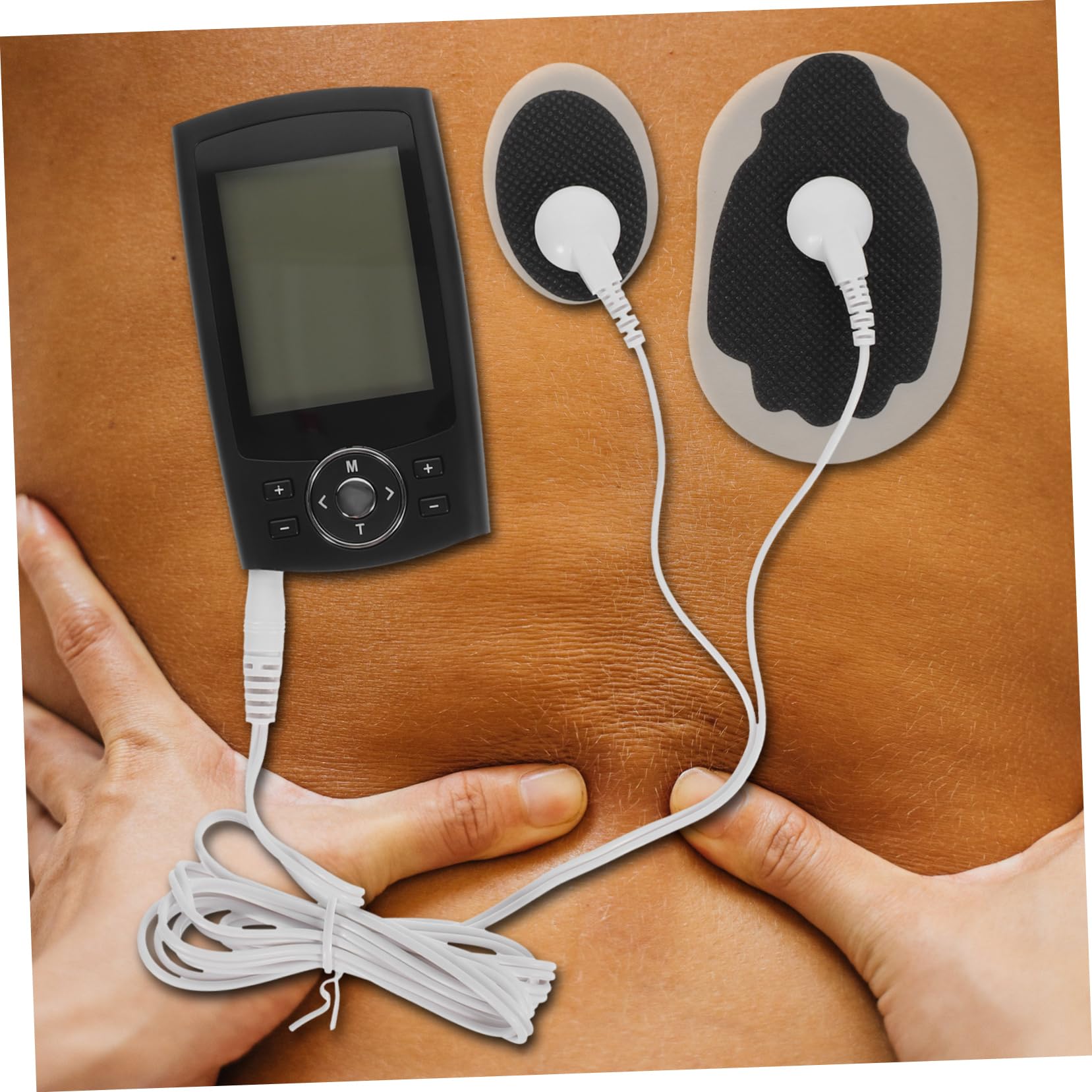 USB Lade Pulsmassagegerät 1 Satz aus Kunststoff für Nacken und Rücken