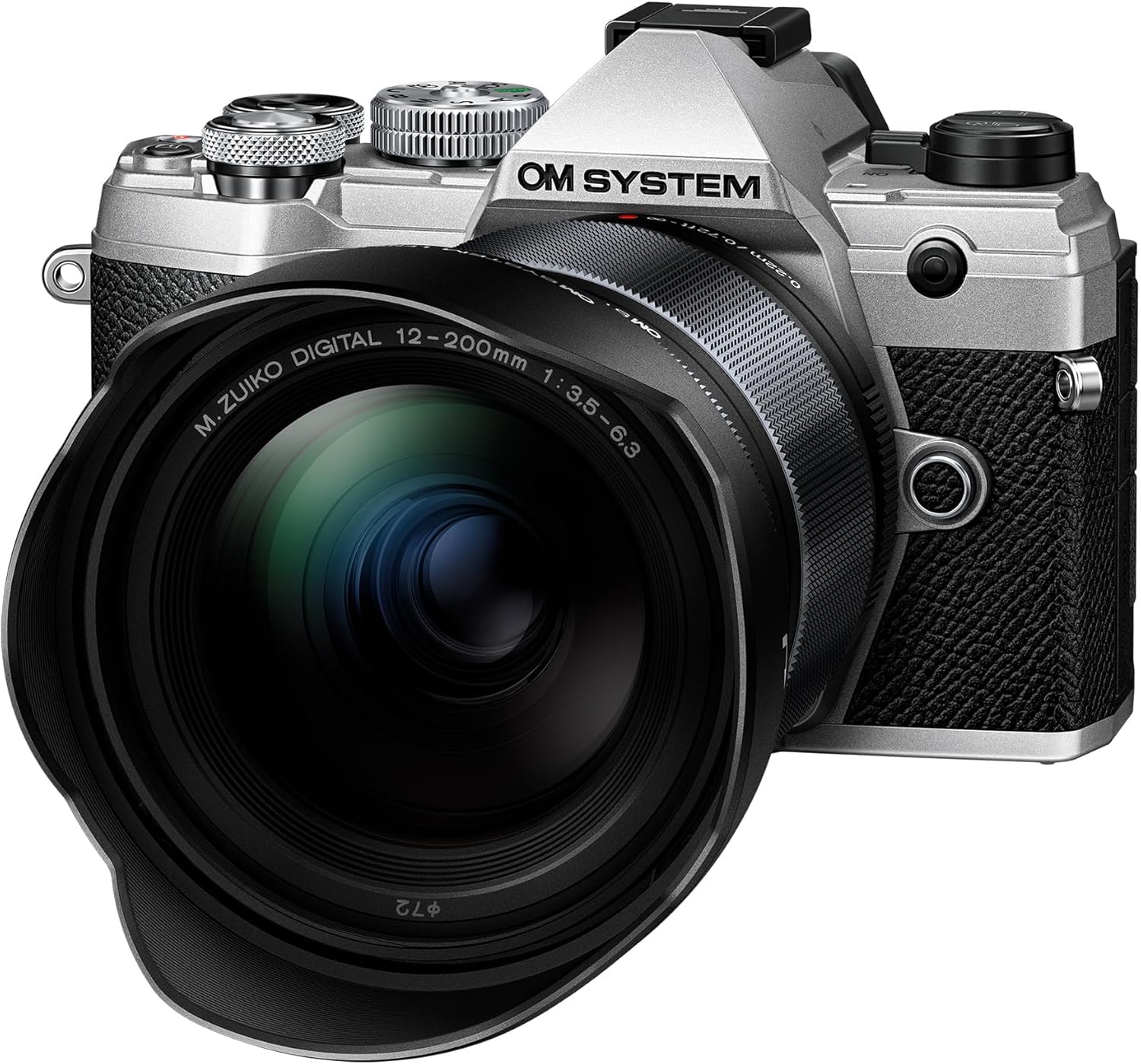 OM System M.Zuiko Digital Ed 12-200mm F3.5-6.3, Zoom Micro 4/3, Noir | Objectif photo polyvalent 16.6x, ultra compact, résistant aux intempéries, compatible Olympus OM-D et Panasonic G-Series