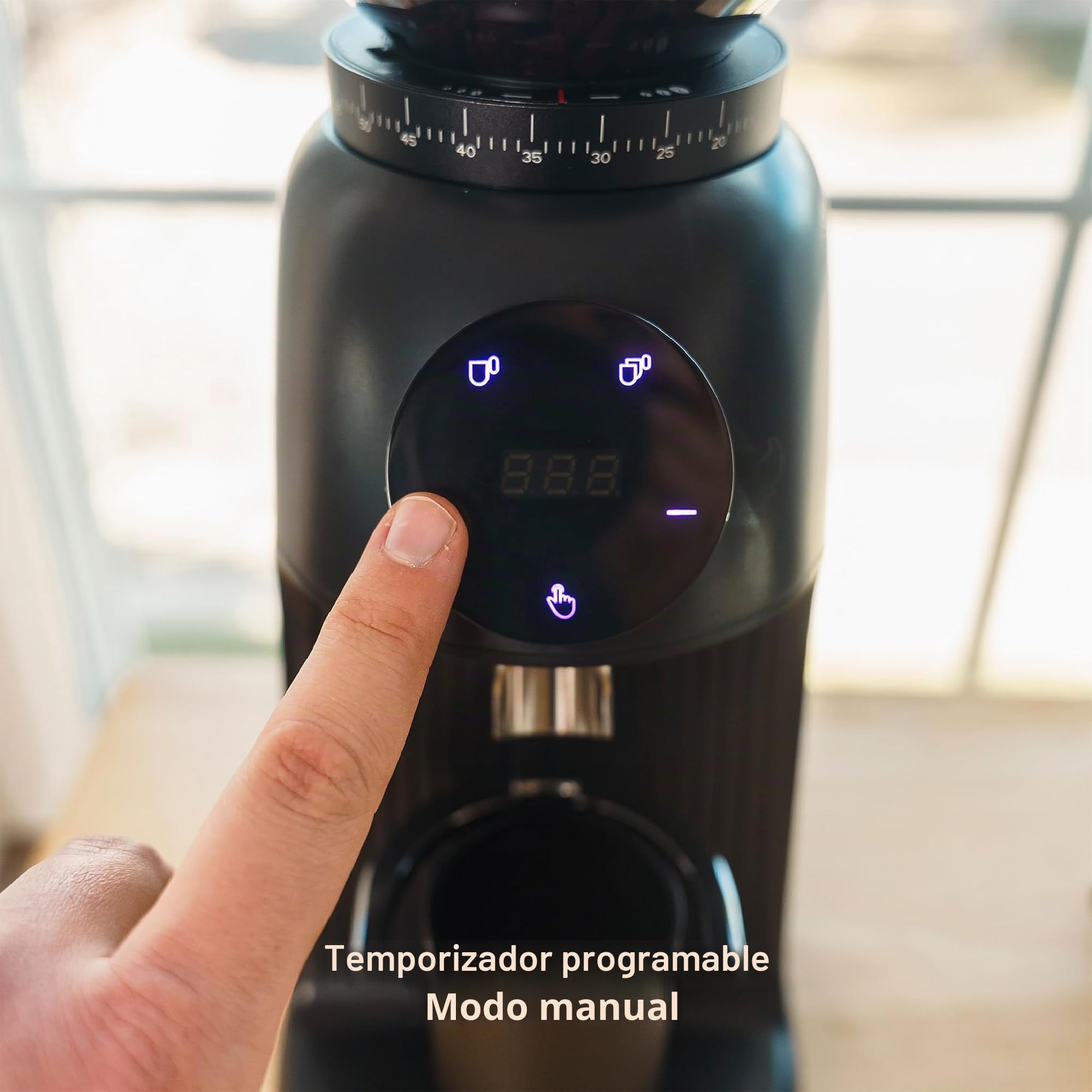 MiiCoffee Molinillo de café GF64 (negro)