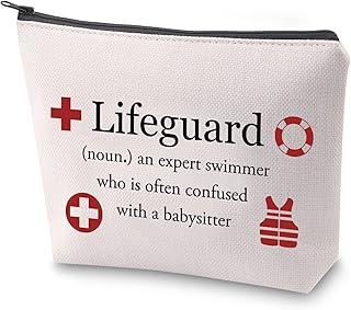 Lifeguard Survival Kit Lifeguard Definition Makeup Bag With Zipper Best Lifeguard Ever Gift Lifeguard Appreciation Gift (Lifeguard Definition)