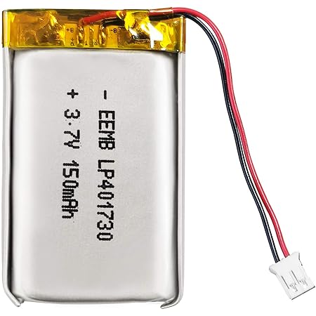 Amazon Com Eemb 3 7v Li Ion 502030 Battery 250mah Lipo Battery Rechargeable Lithium Polymer Ion Battery Pack With Jst Connector Health Household