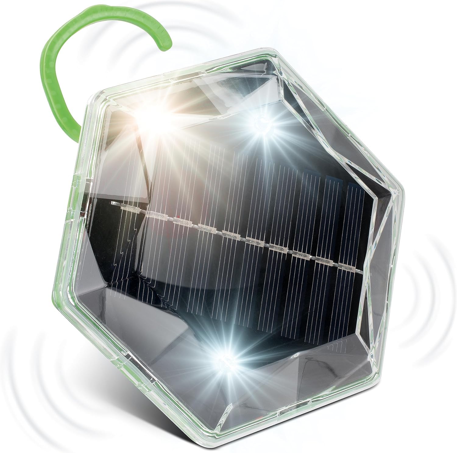 Gardigo® Dissuasore per Piccioni, Ultrasuoni per Piccioni da Esterno | Luce Led | Protezione 360°, Raggio Azione ca.7 m | Anti Piccioni | Spaventa Uccelli | Scaccia Piccioni da Balcone, Alberi