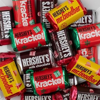5lb Christmas Candy Miniatures Holiday Mix Candy Bars Assorted 5lb bag