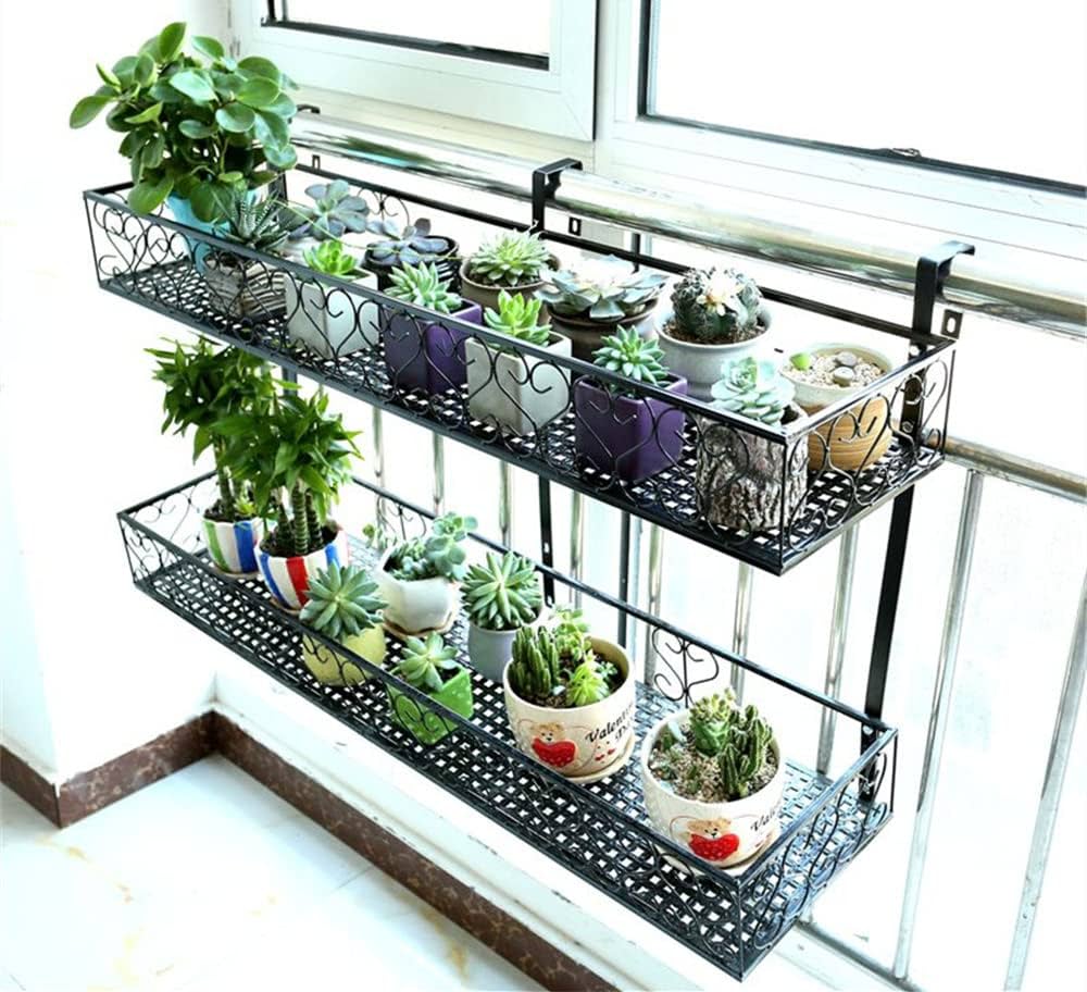 鉄製植物ディスプレイフレーム Amazon.co.jp: フラワーディスプレイスタンド、3レイヤーの花屋