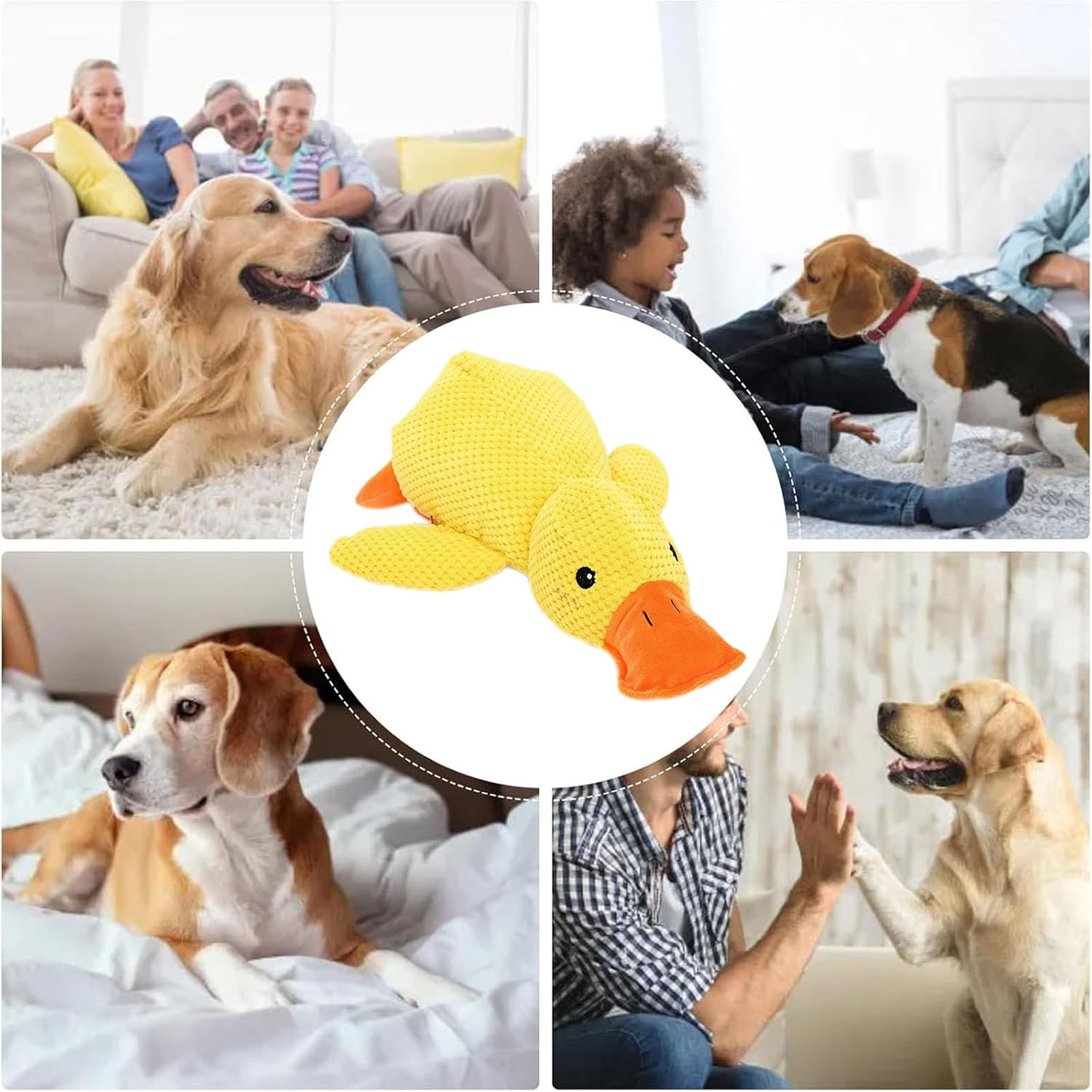 Amazon.com: Mellow Dog Calming Duck, 2025 New Yellow Duck Dog Toy