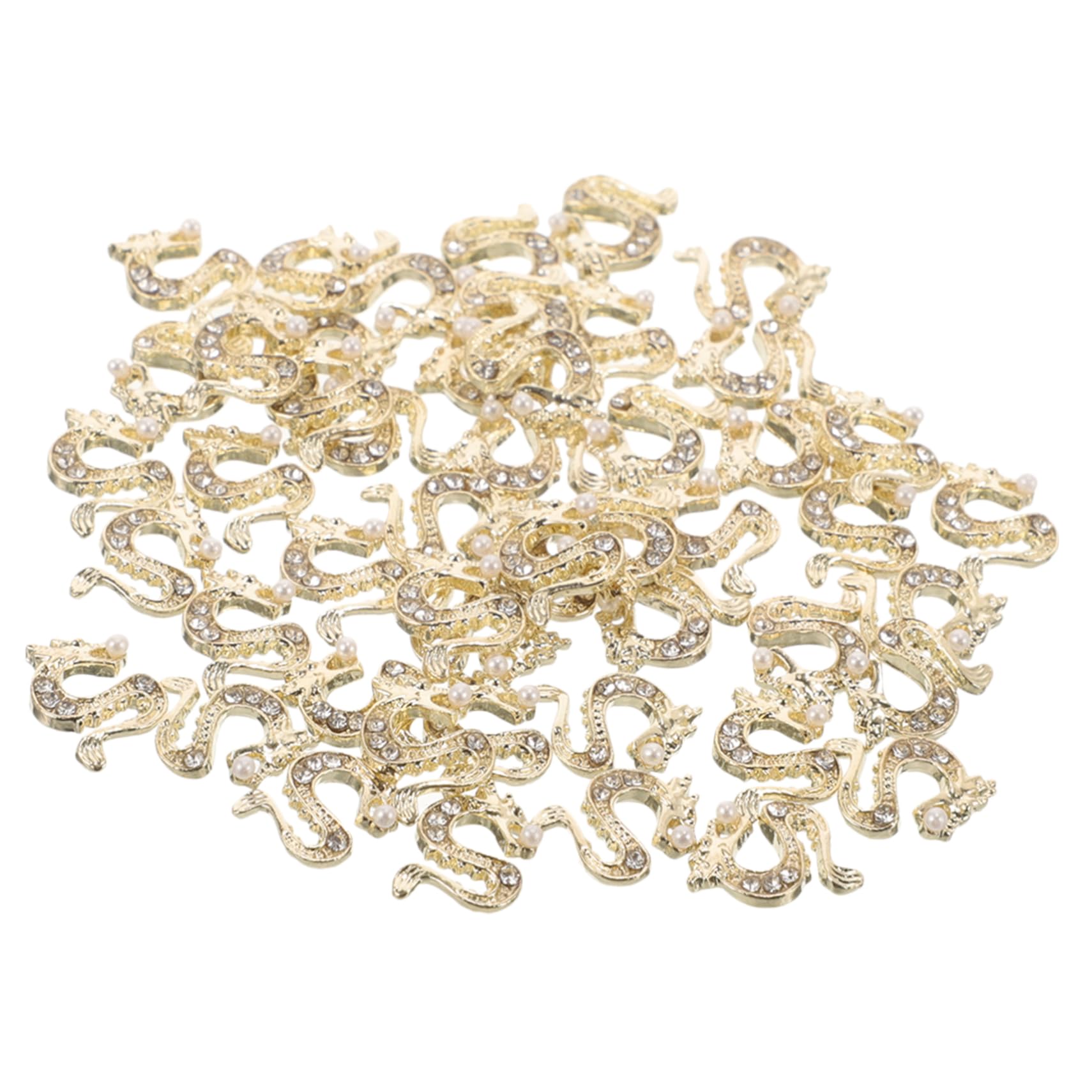 5 Sätze Niedliche Nagel Charms Dekoration Nageldekor Edelsteine ​​Für Nägel Maniküre Edelsteine Charms kunst DIY Drachen 50 Stück * 5